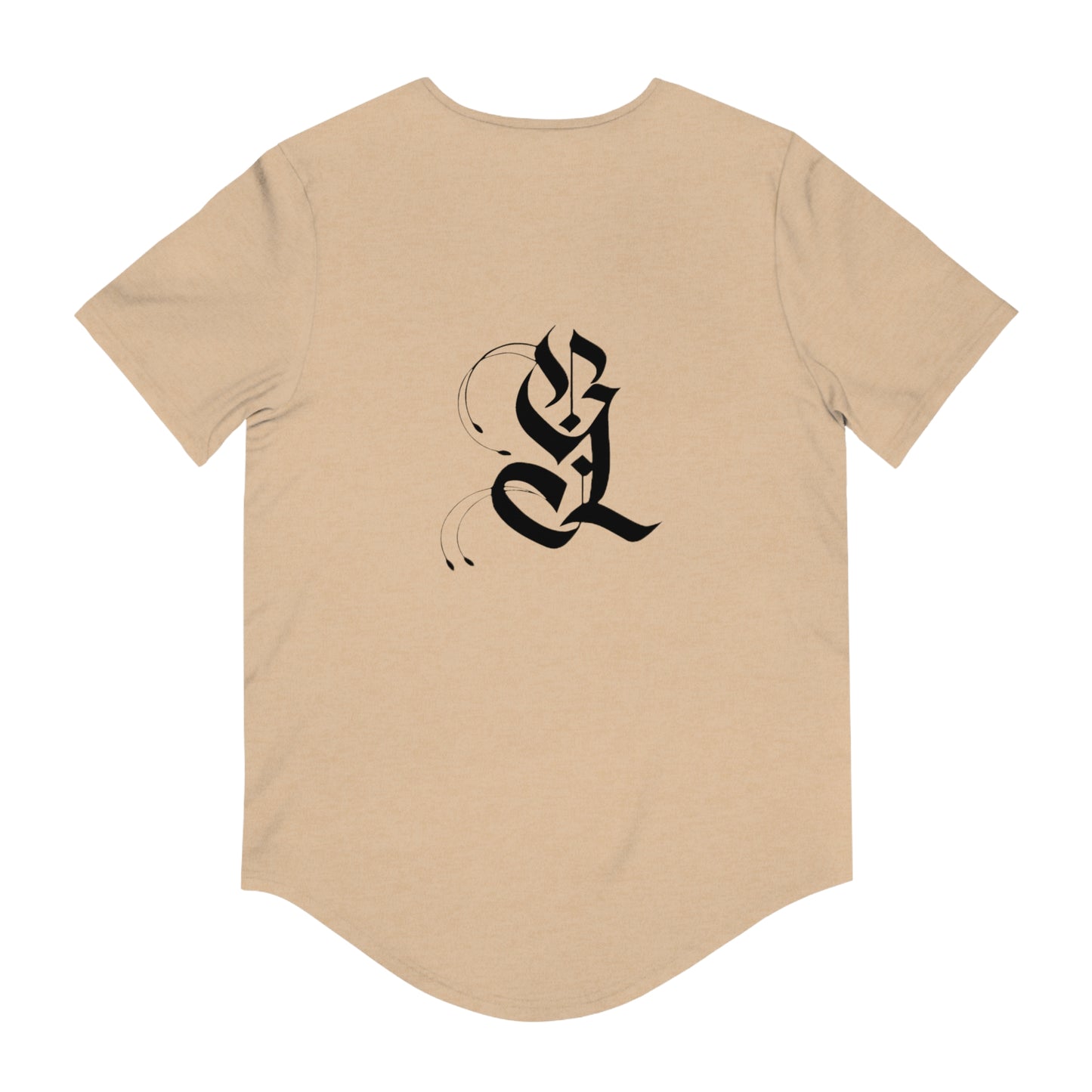 Men's Jersey Curved Hem Tee
