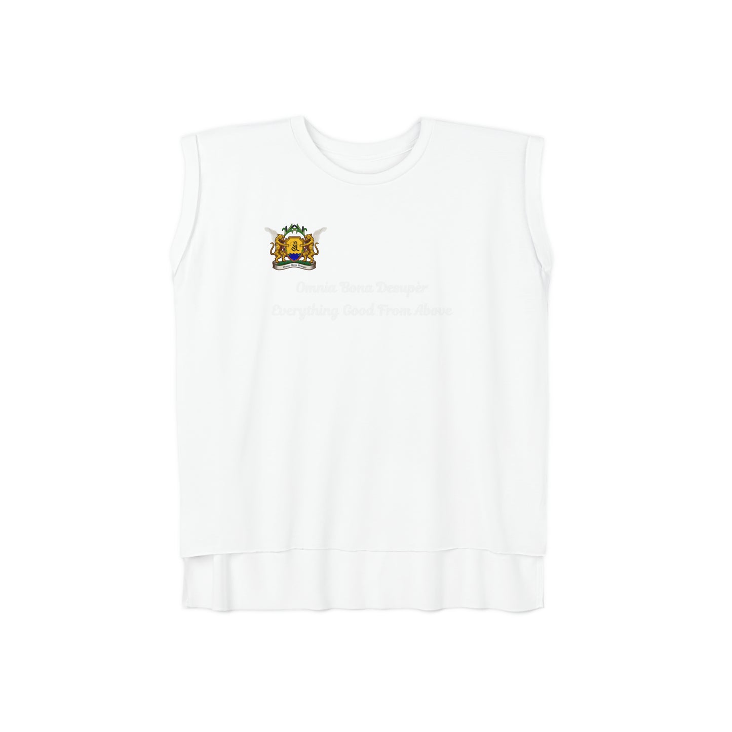 Women’s Flowy Rolled Cuffs Muscle Tee