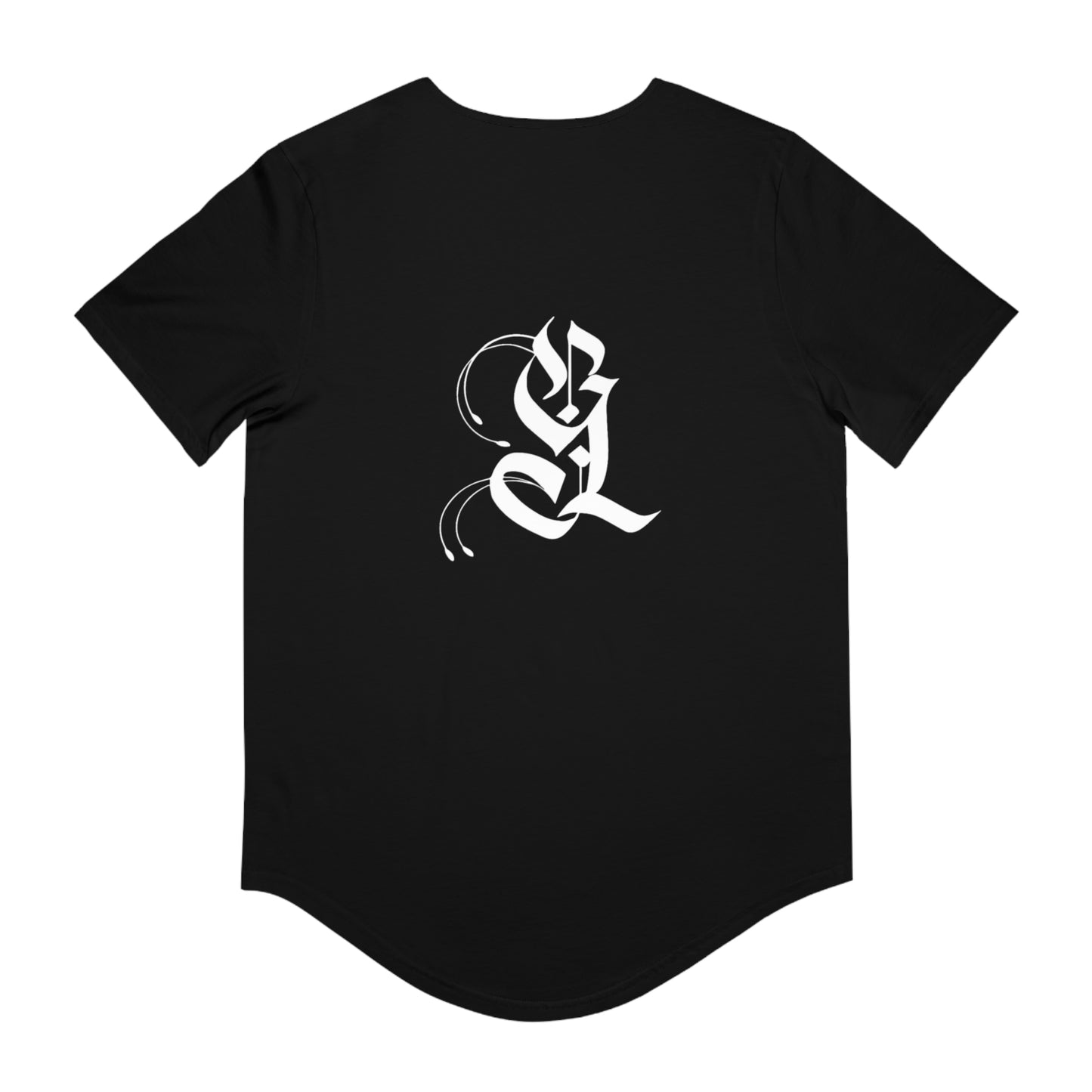Men's Jersey Curved Hem Tee