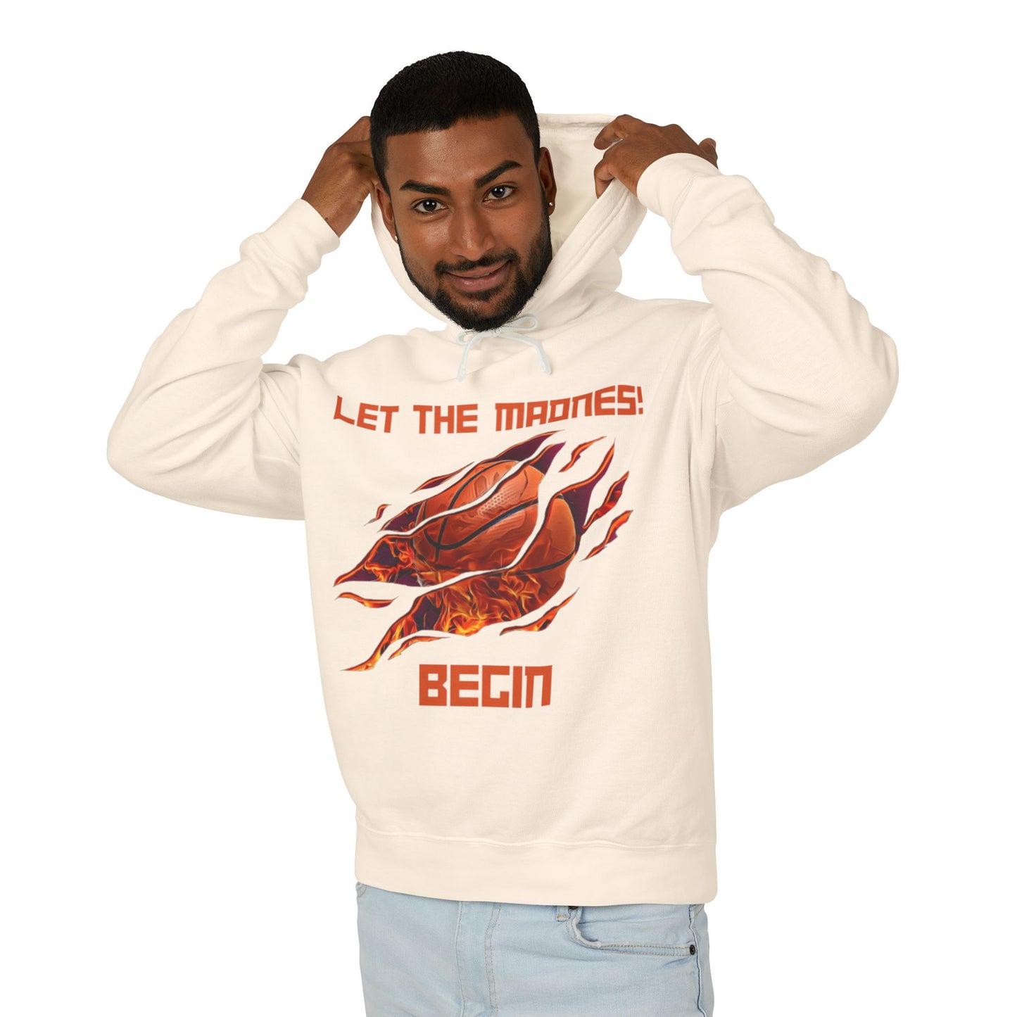 Unisex Lightweight Hooded Sweatshirt