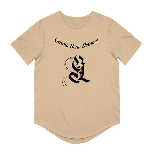 Men's Jersey Curved Hem Tee