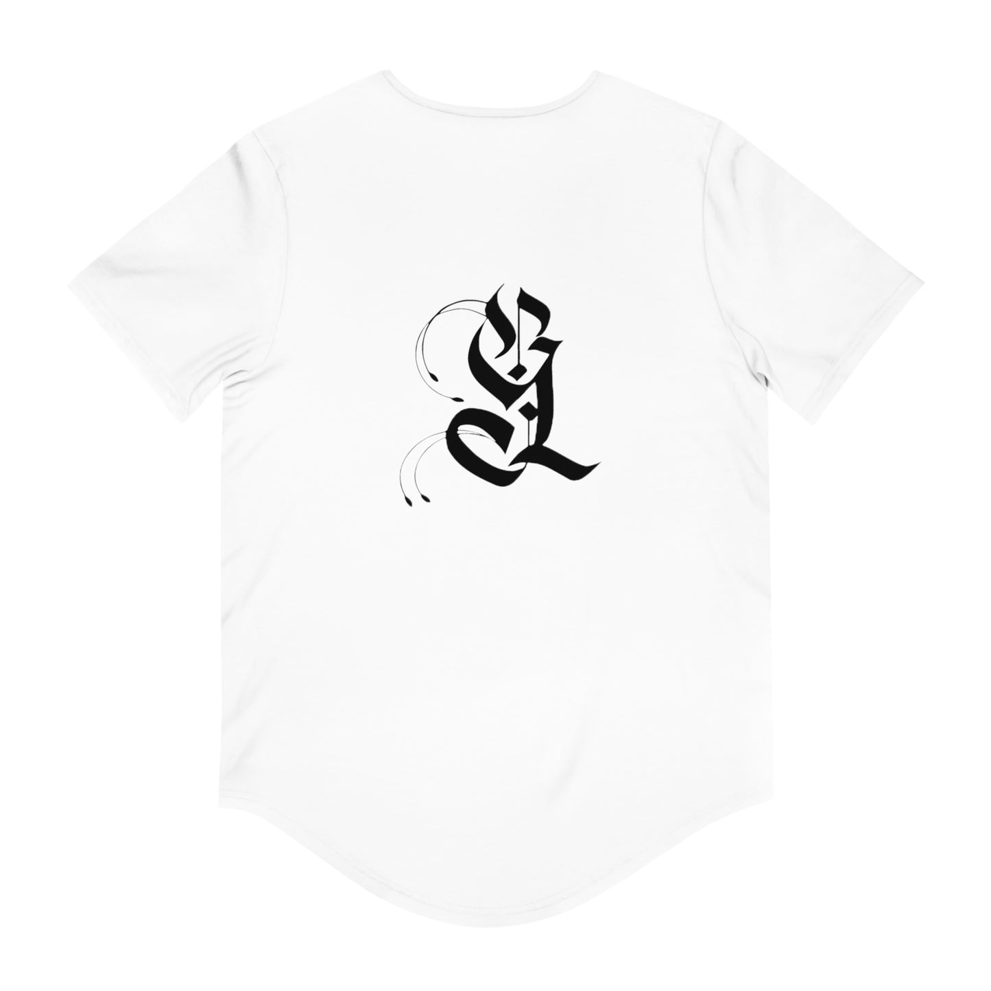 Men's Jersey Curved Hem Tee