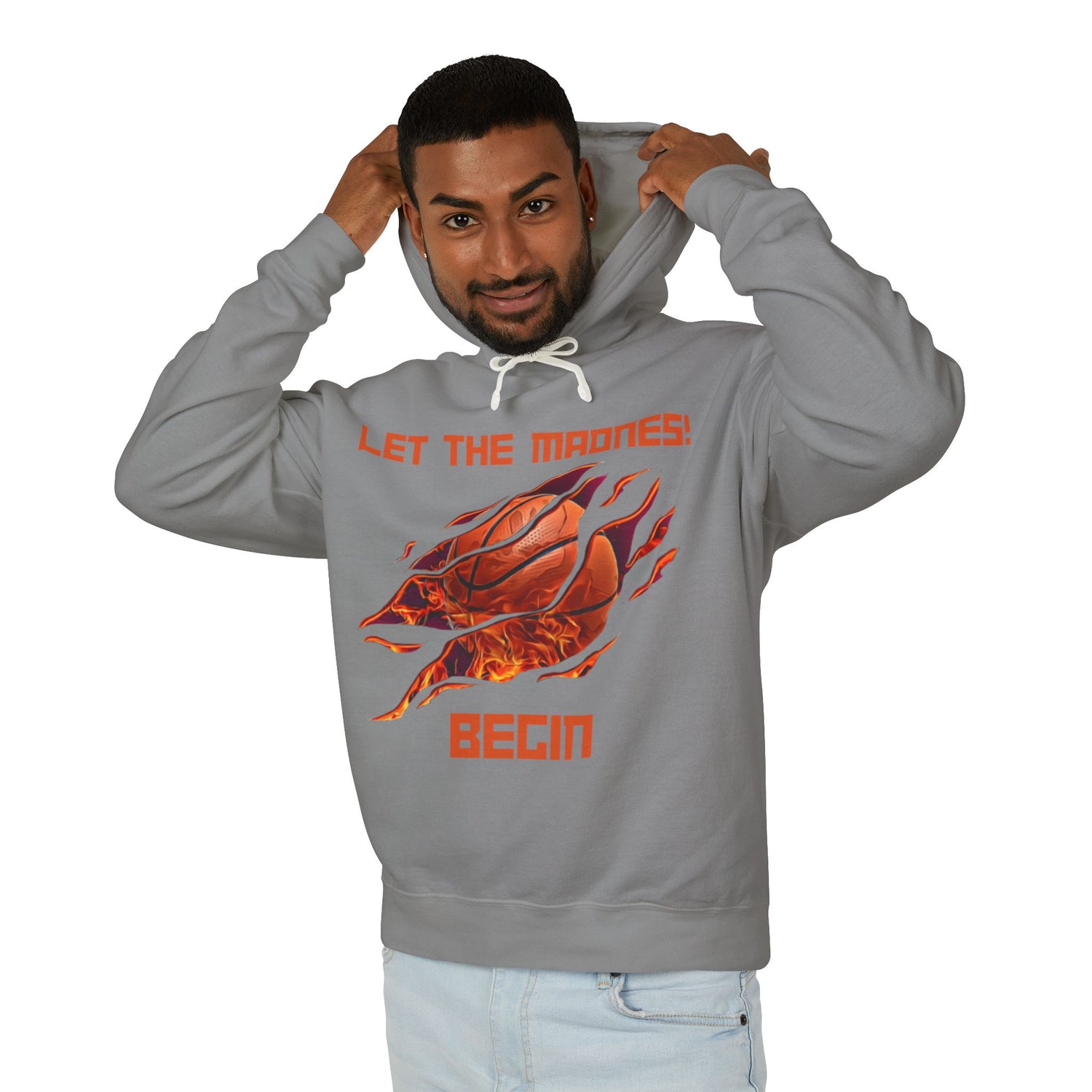 Unisex Lightweight Hooded Sweatshirt