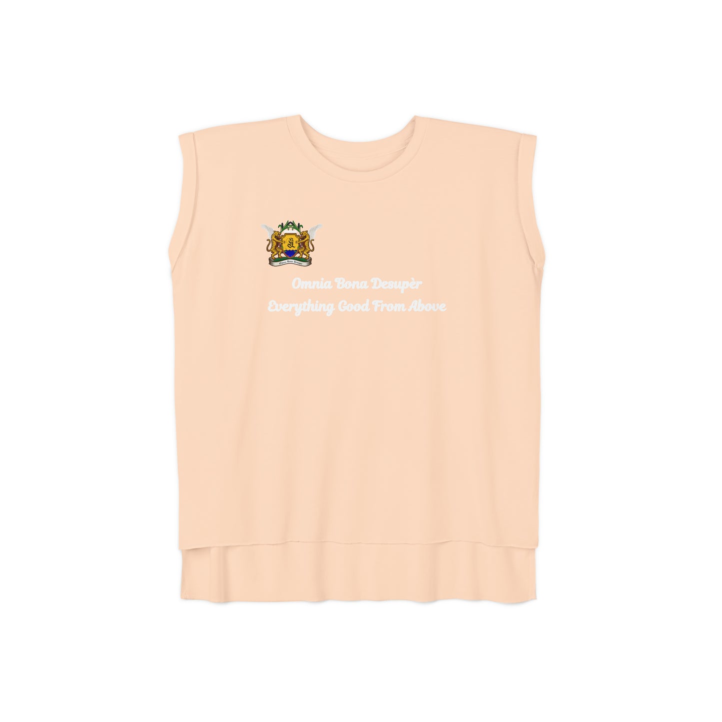 Women’s Flowy Rolled Cuffs Muscle Tee