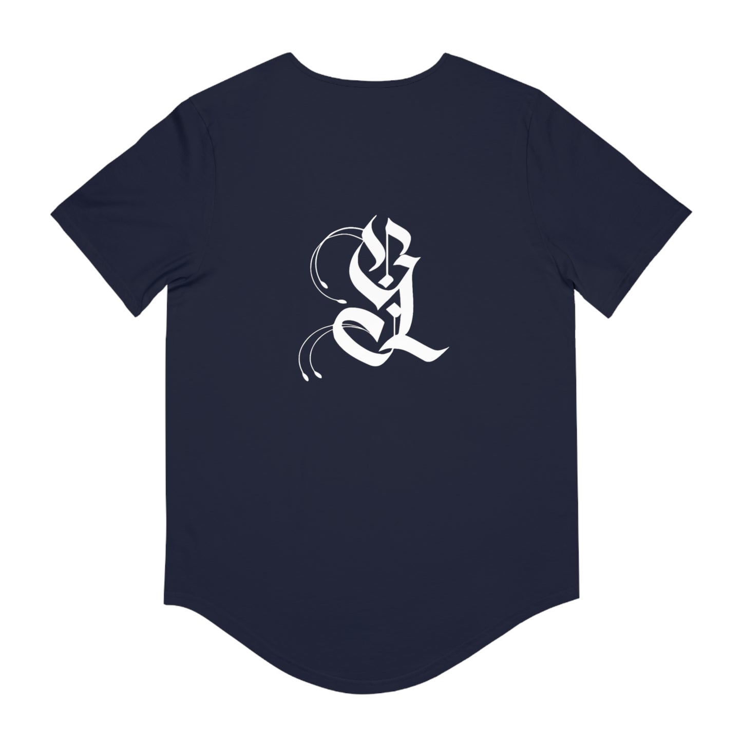Men's Jersey Curved Hem Tee