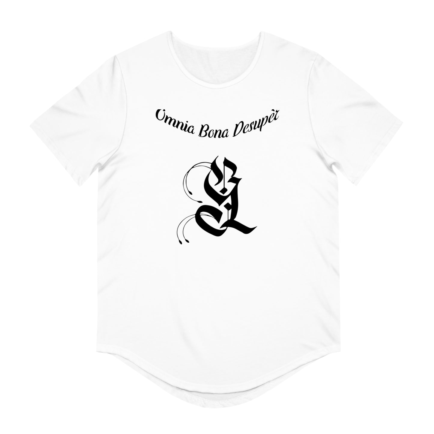Men's Jersey Curved Hem Tee