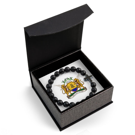 Cross Bead Bracelet