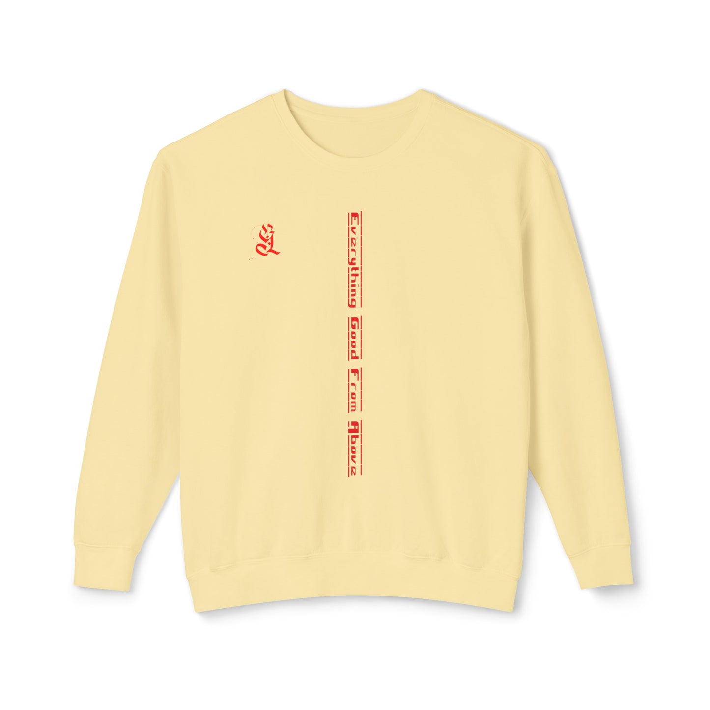 Unisex Lightweight Crewneck Sweatshirt