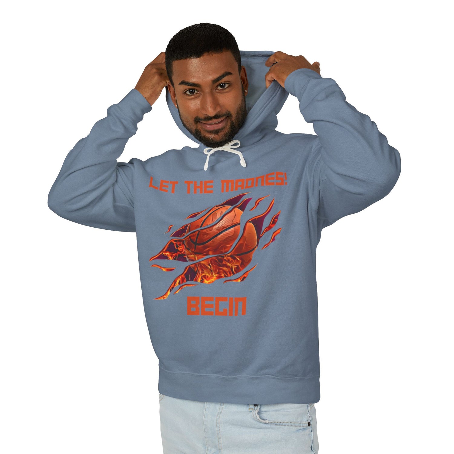 Unisex Lightweight Hooded Sweatshirt