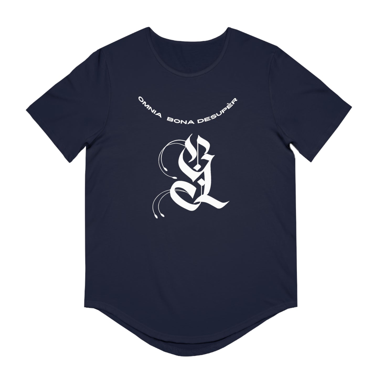 Men's Jersey Curved Hem Tee