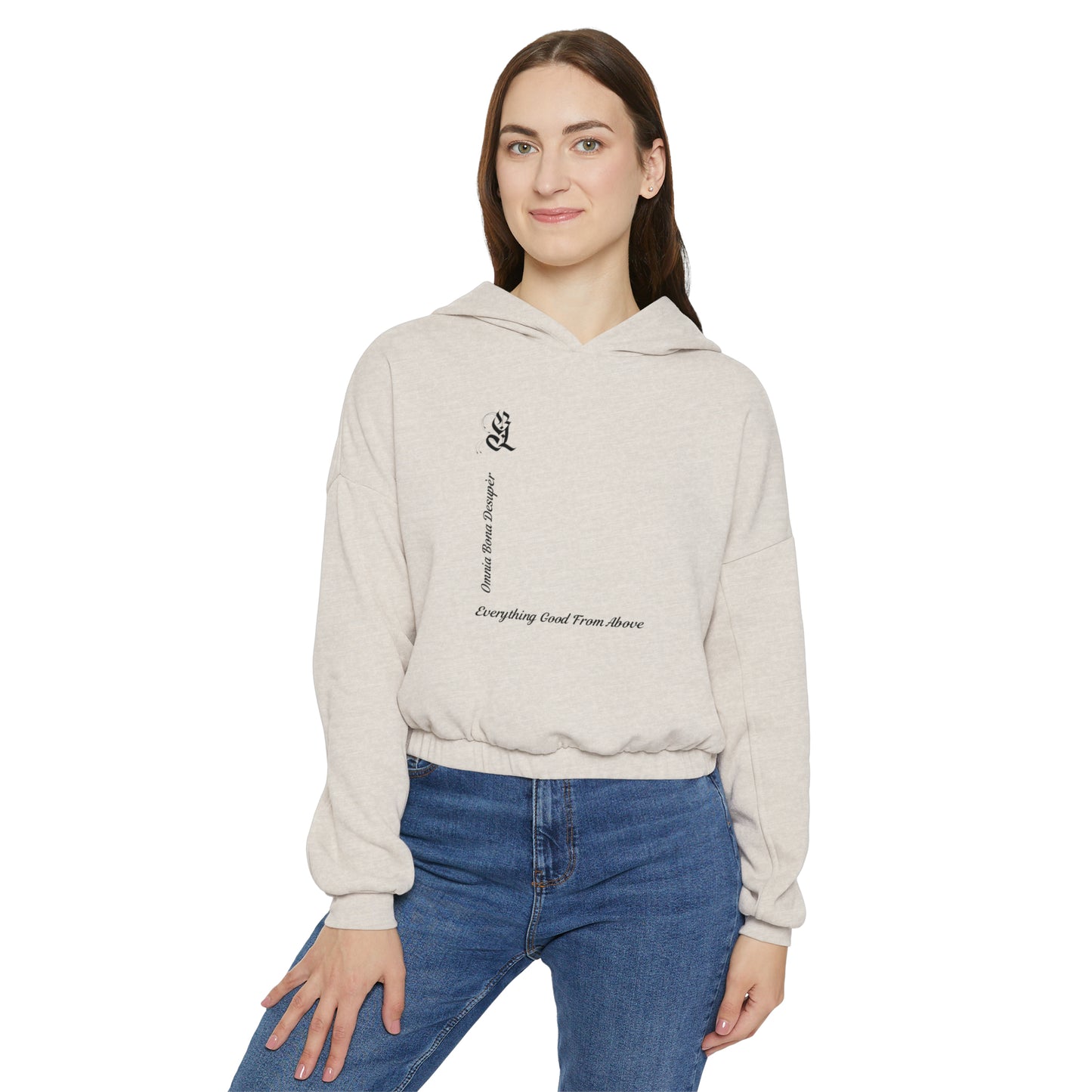 Women's Cinched Bottom Hoodie