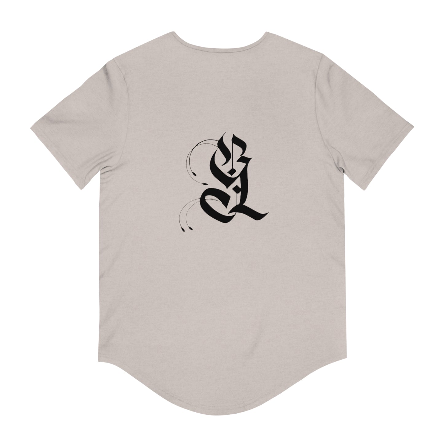 Men's Jersey Curved Hem Tee