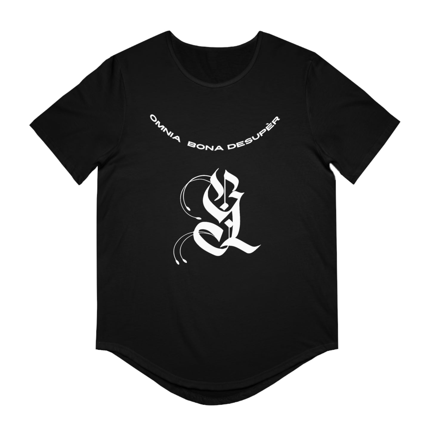 Men's Jersey Curved Hem Tee