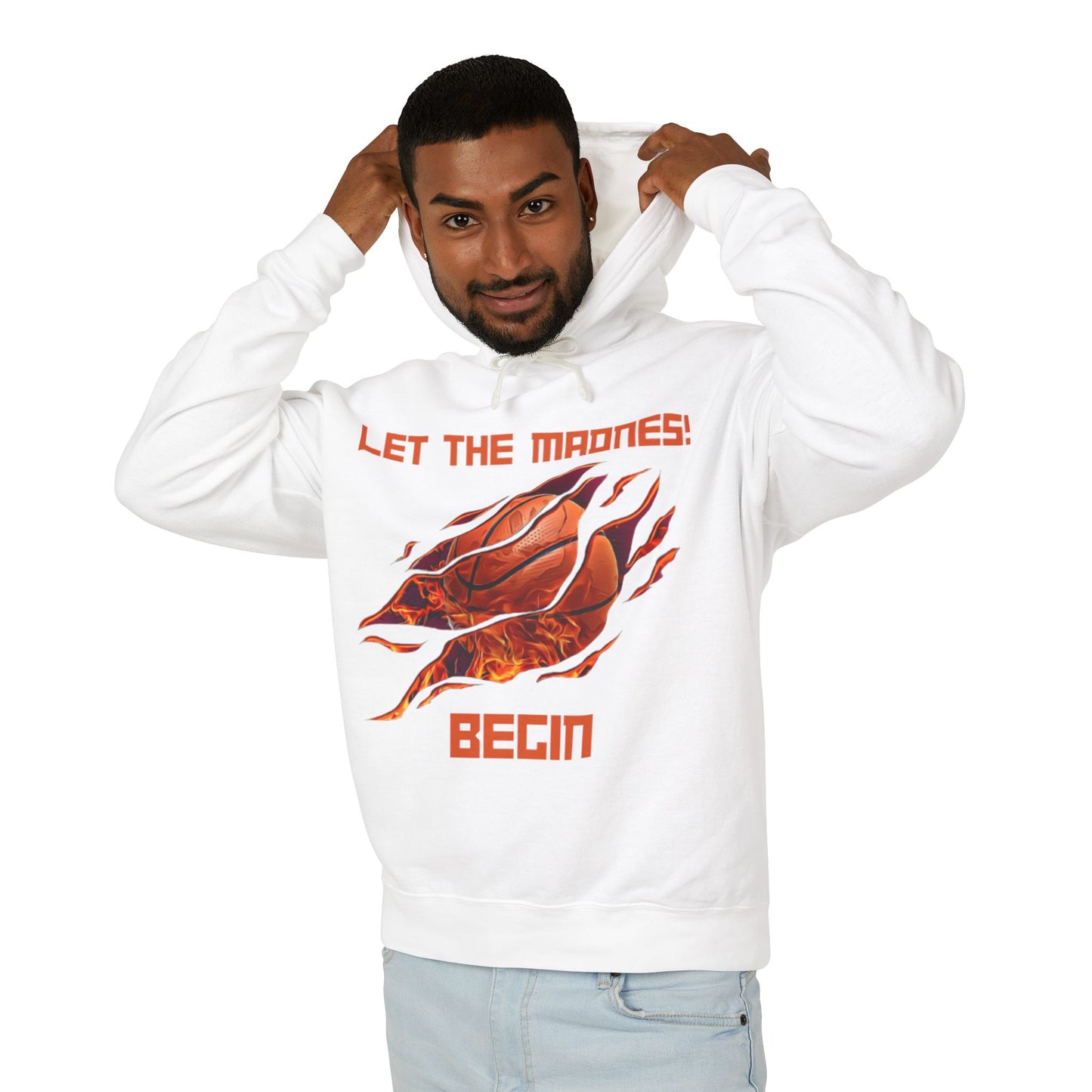 Unisex Lightweight Hooded Sweatshirt