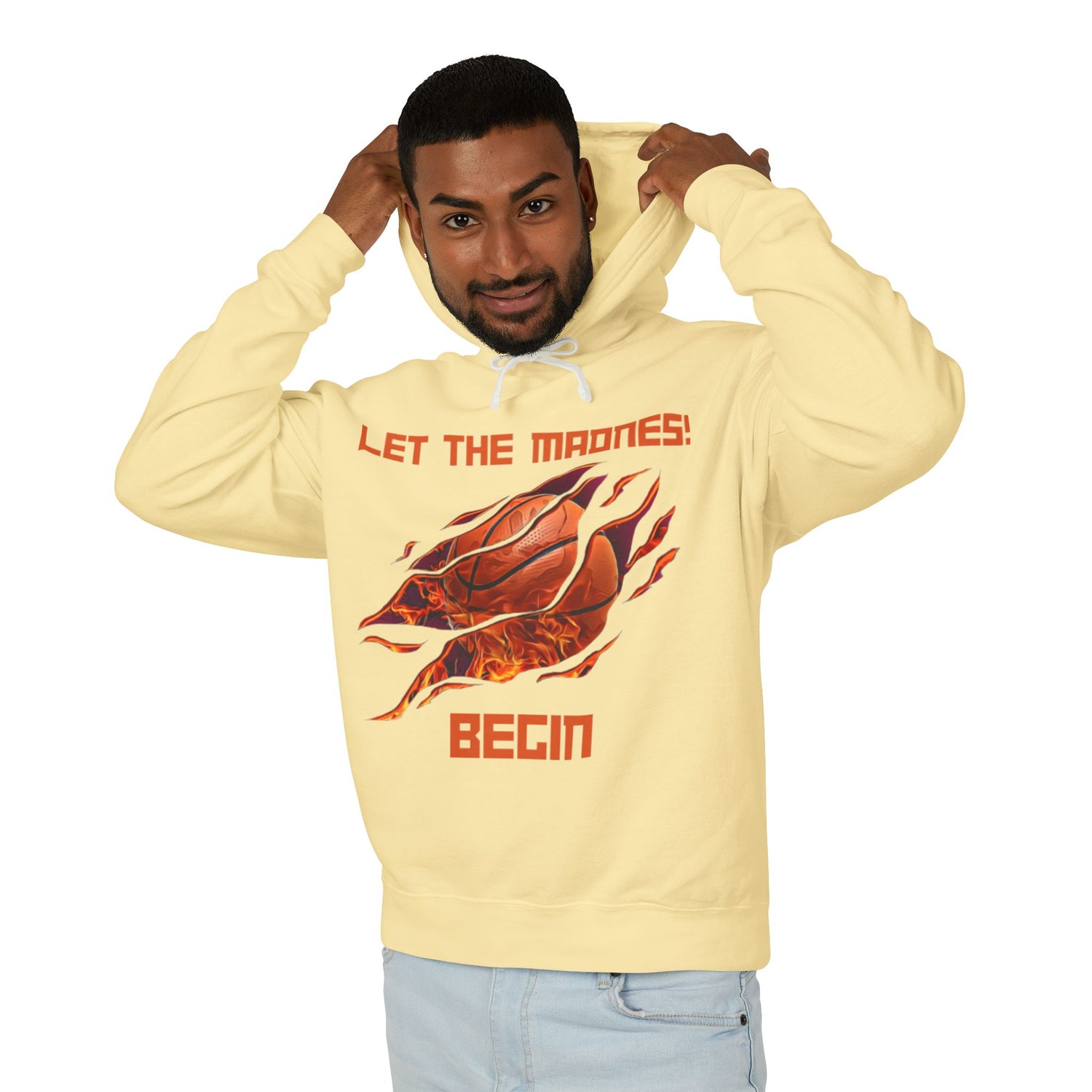 Unisex Lightweight Hooded Sweatshirt