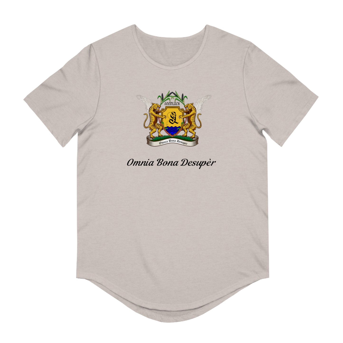 Men's Jersey Curved Hem Tee