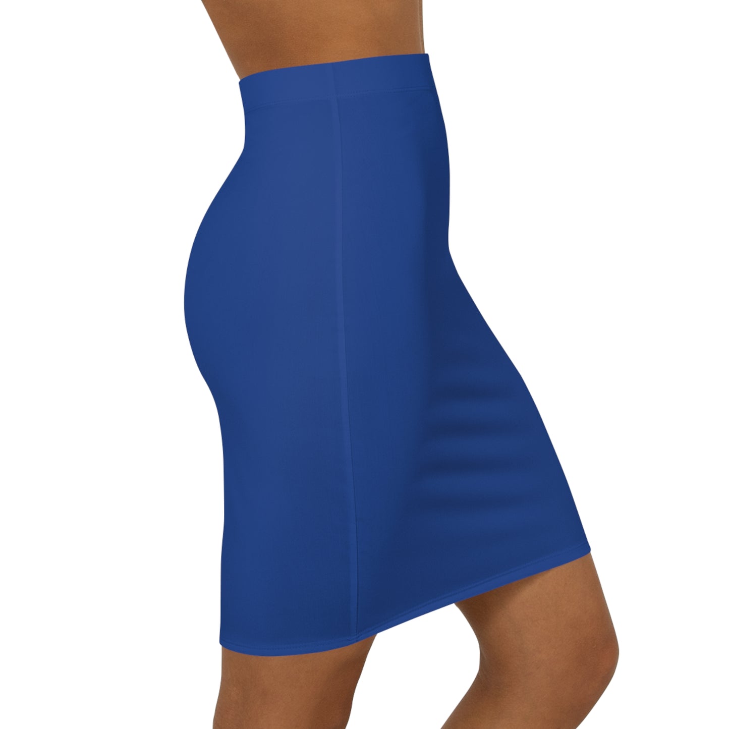 Women's Mid-Waist Pencil Skirt
