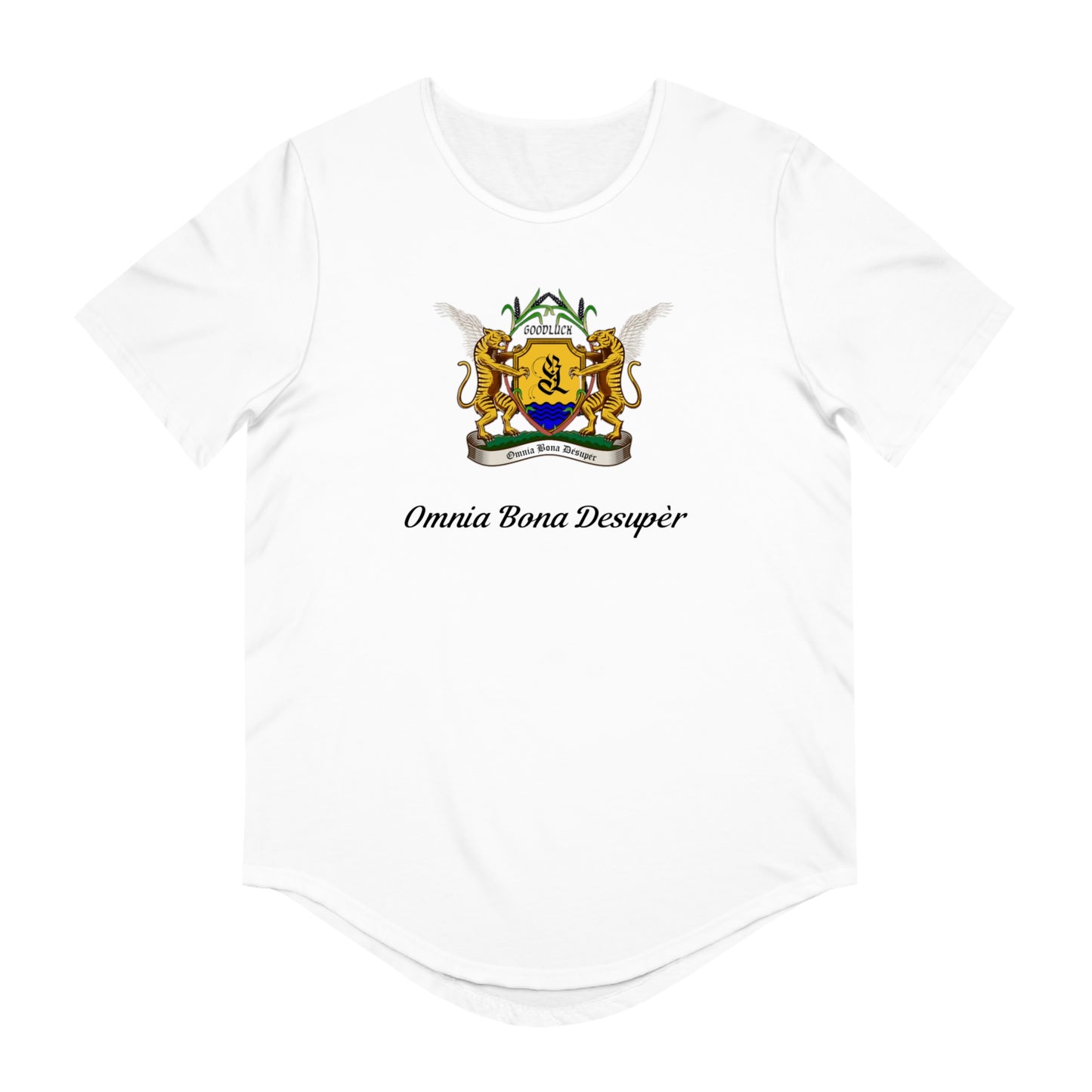 Men's Jersey Curved Hem Tee