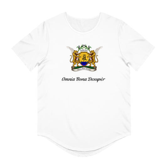 Men's Jersey Curved Hem Tee
